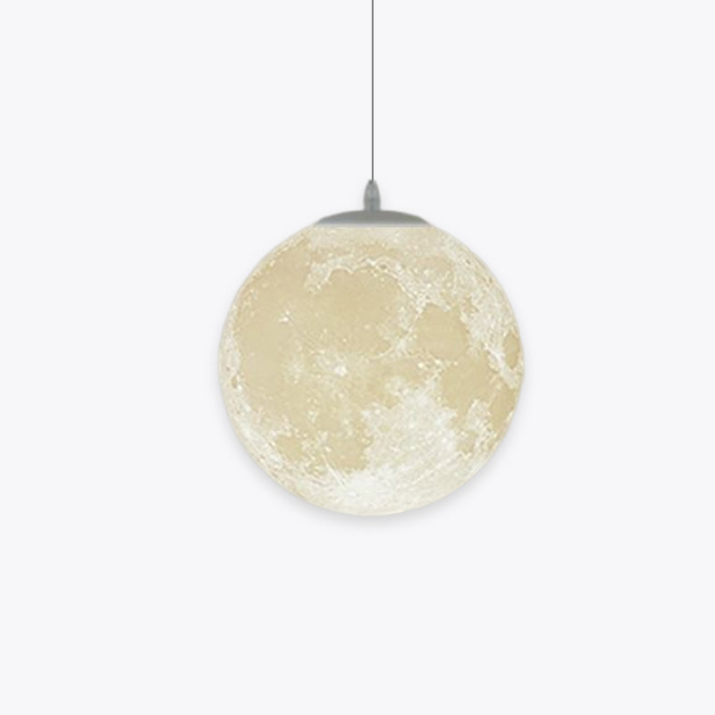 Modern Sencillez Esfera Metal/Acrílico Lámpara Colgante Blanca