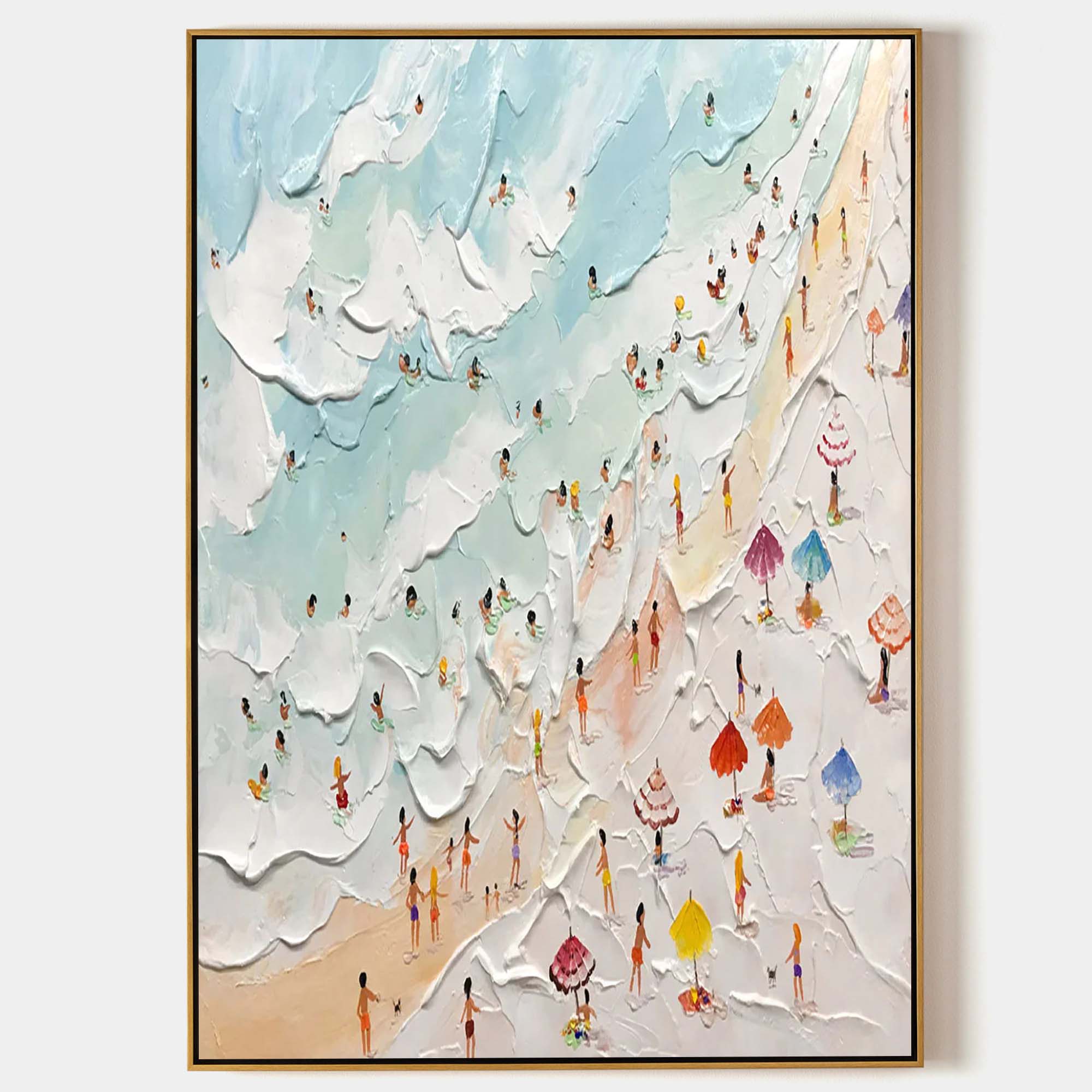 Vacation Arte Mural con Textura de Yeso - Letslighting