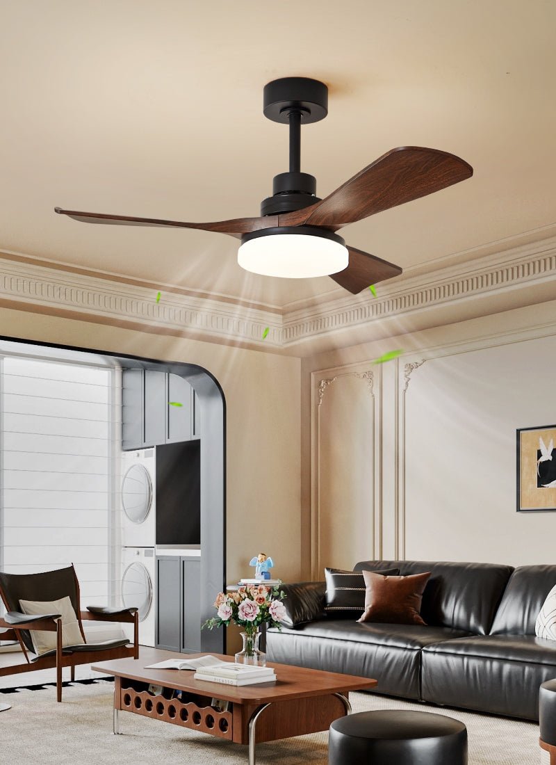 Ventilador de Techo Moderno Ulvren, 107cm de diámetro