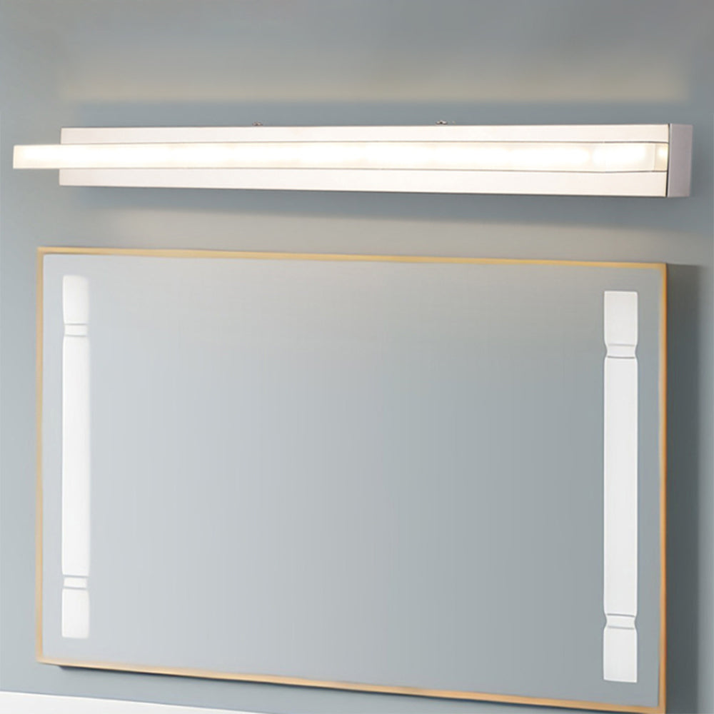 Arisha Aplique de Pared Espejo Led Rectangular Arisha Baño Blanco