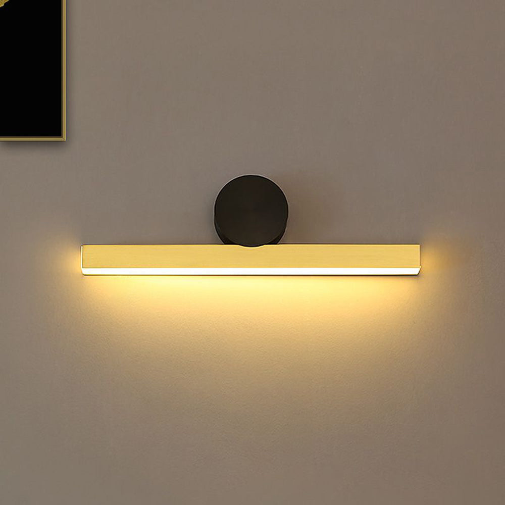 Arisha Moderno Lineal Geometría LED Aplique de Pared Dorado