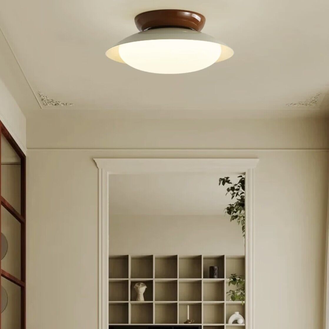 Valentina Vintage LED Lámpara de Techo Metal Acrílico Dormitorio