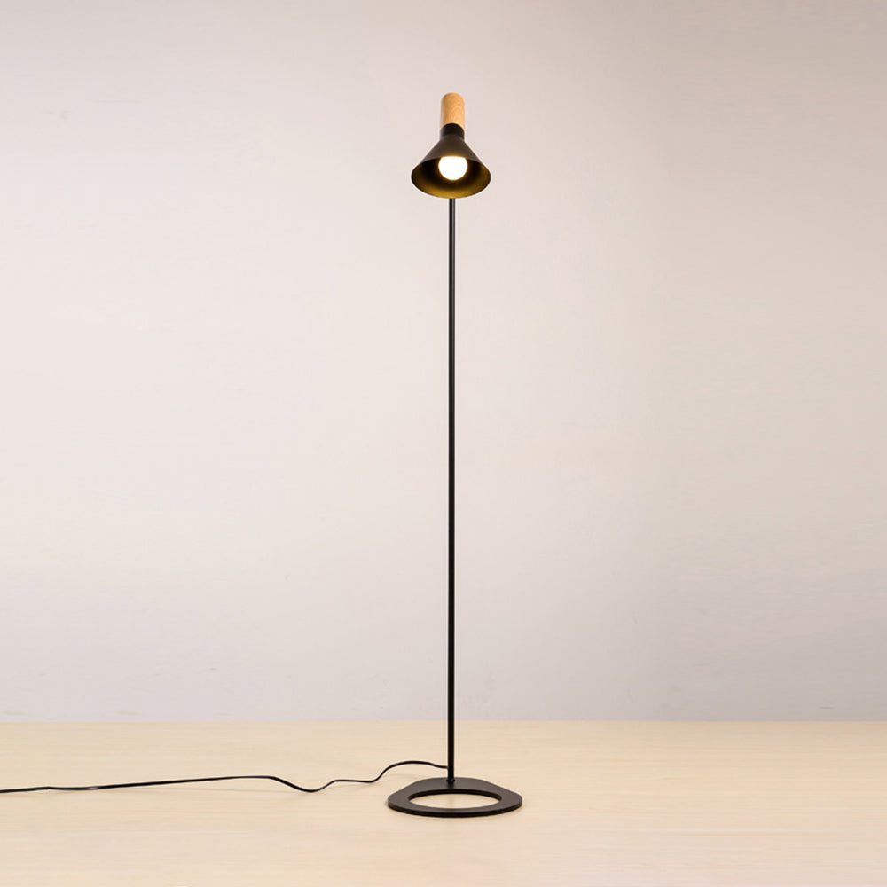 Mira Moderna Minimalista Metal Lámpara de Pie Blanca/Negra