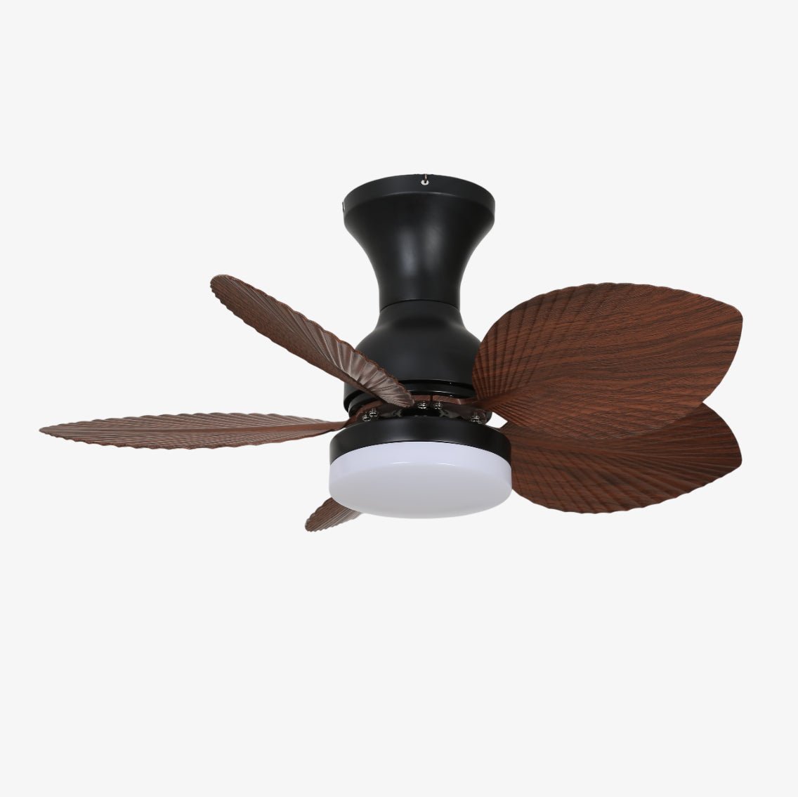 Ventilador de Techo con Luz Florence Vintage de Madera con fuente de luz LED
