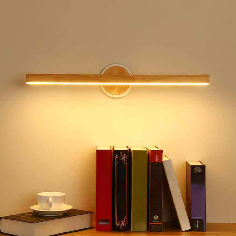 Muto Madero Aplique de Espejo para baño, Lineal & Círculo, L60CM