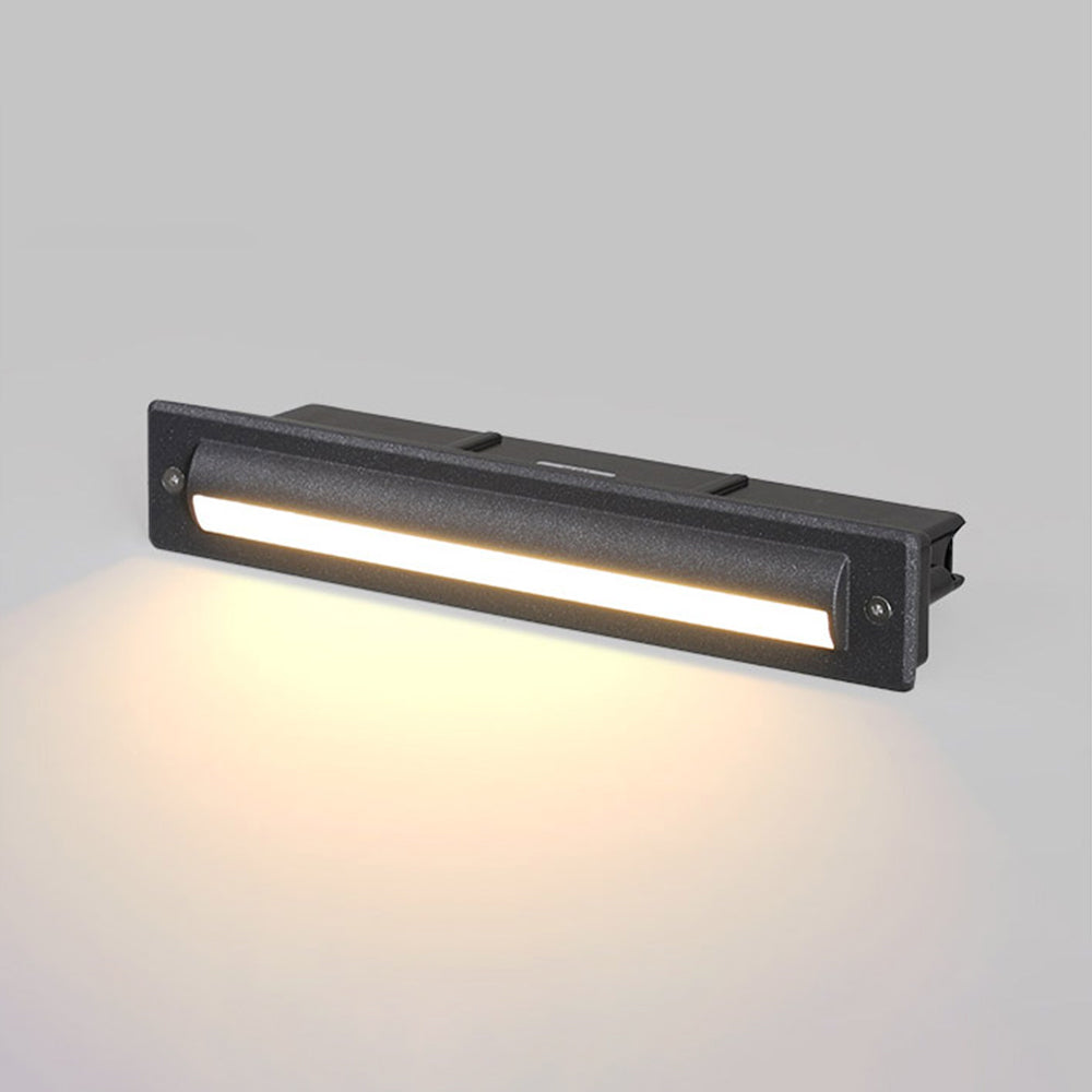 Ray Moderno Rectangular Metal Acrílico Aplique Exterior