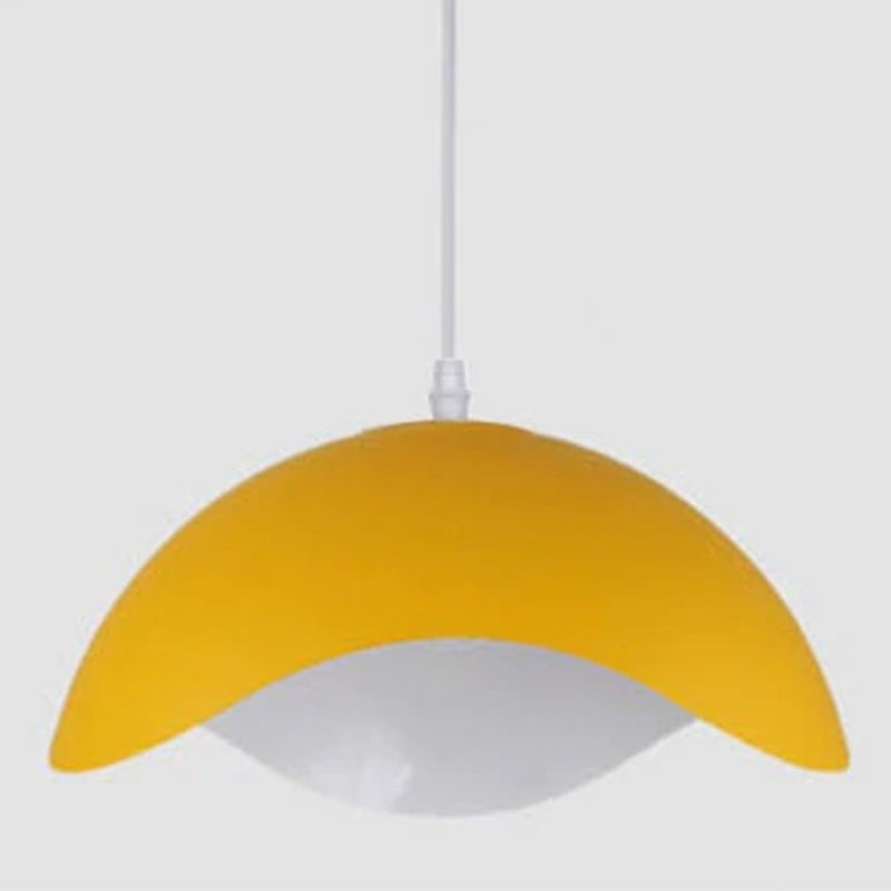 Valentina Decorativa Metal Minimalista Lámpara Colgante Madera