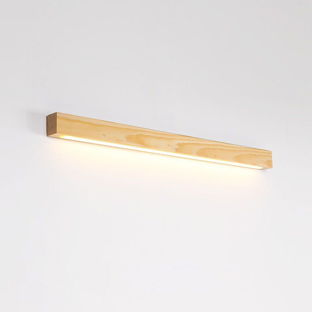 Muto Lámpara de Pared Lineal de Madera
