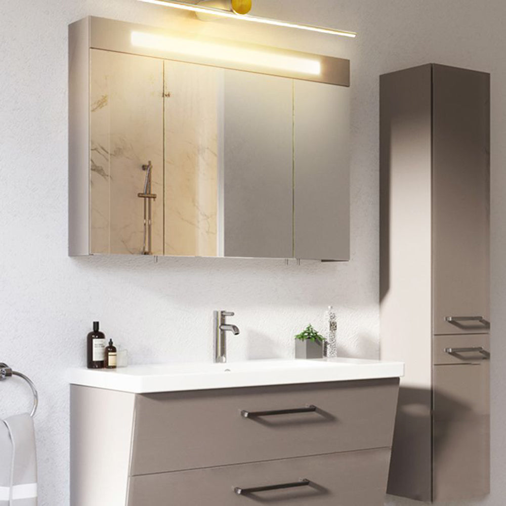 Arisha Moderna Mininalista Lineal Metal Aplique de Pared Negro/Blanco