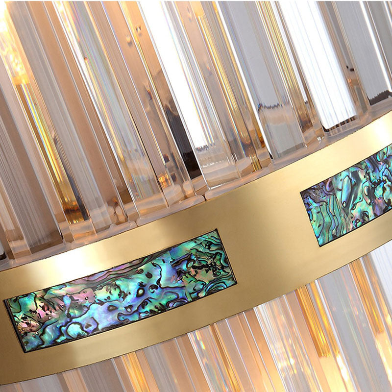 Kristy Moderno Metal LED Aplique de Pared Dorado Comedor Salón