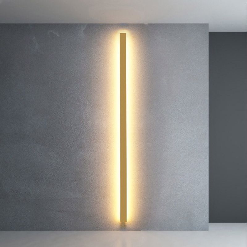 Arisha Aplique Minimalista Lineal Metal/Acrílico Oro/Negro/Blanco