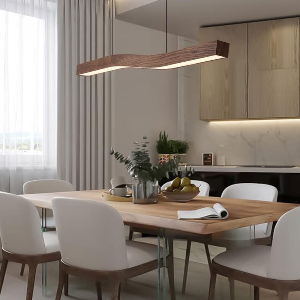 Muto Nórdico Lámpara colgante Madera Salón/Dormitorio/Comedor