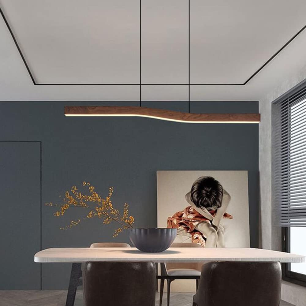 Muto Nórdico Lámpara colgante Madera Salón/Dormitorio/Comedor