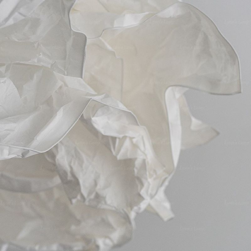 Ritta Wabi-sabi Nube Metal Papel LED Lámpara Colgante Estudio Dormitorio