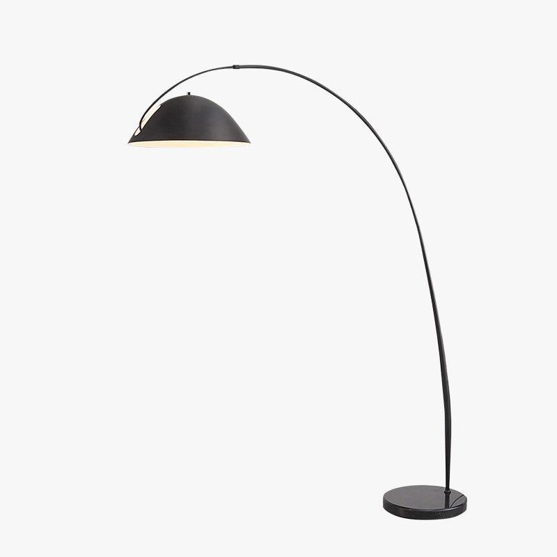 Avi Moderna Minimalista Metal Lámpara de Pie Negra