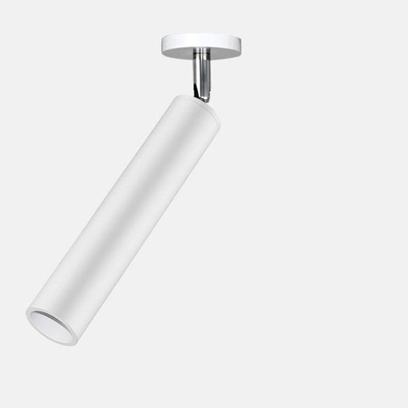 Freja Minimalista Lineal Metal LED Lámpara de Techo Blanca/Negra