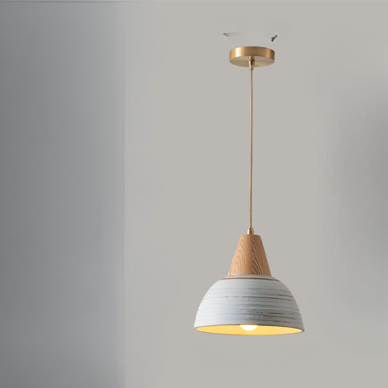 Muto Nórdico LED Lámpara Colgante Metal/Cerámica/Madera Dormitorio