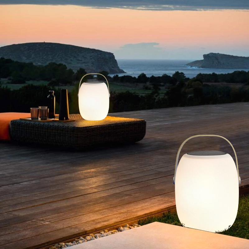 Ray Moderno Lámpara Exterior LED Acrílico Patio Balcón