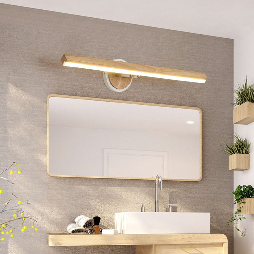 Muto Madero Aplique de Espejo para baño, Lineal & Círculo, L60CM