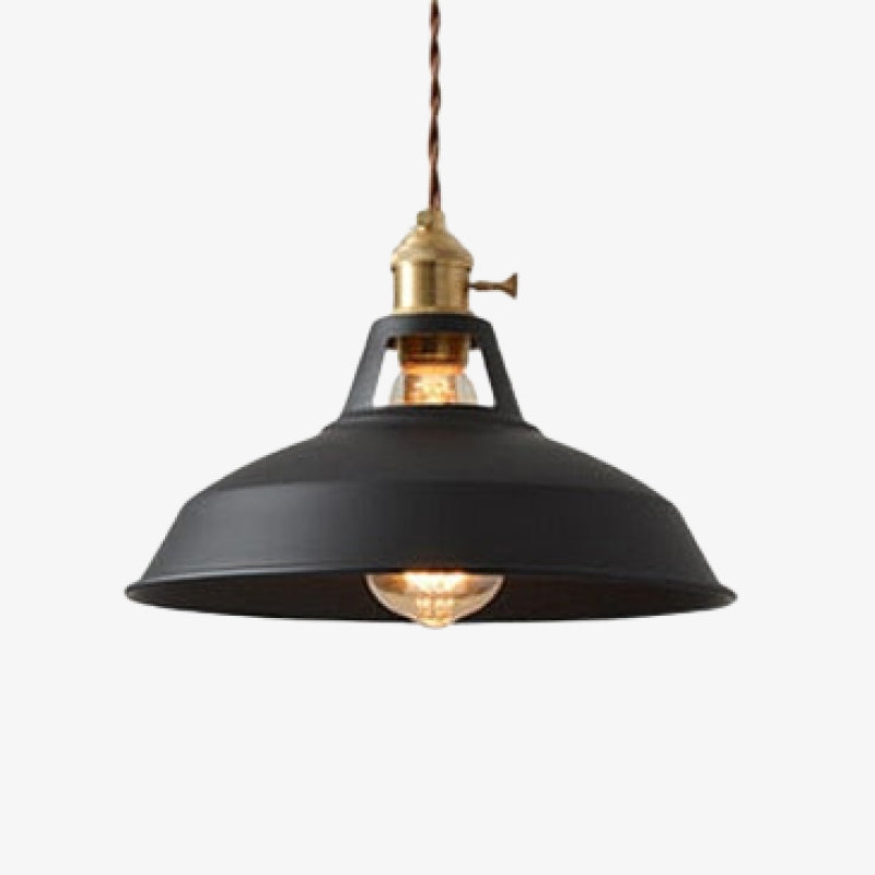 Valentina Nordica Metal LED Lámpara Colgante Negra/Blanca