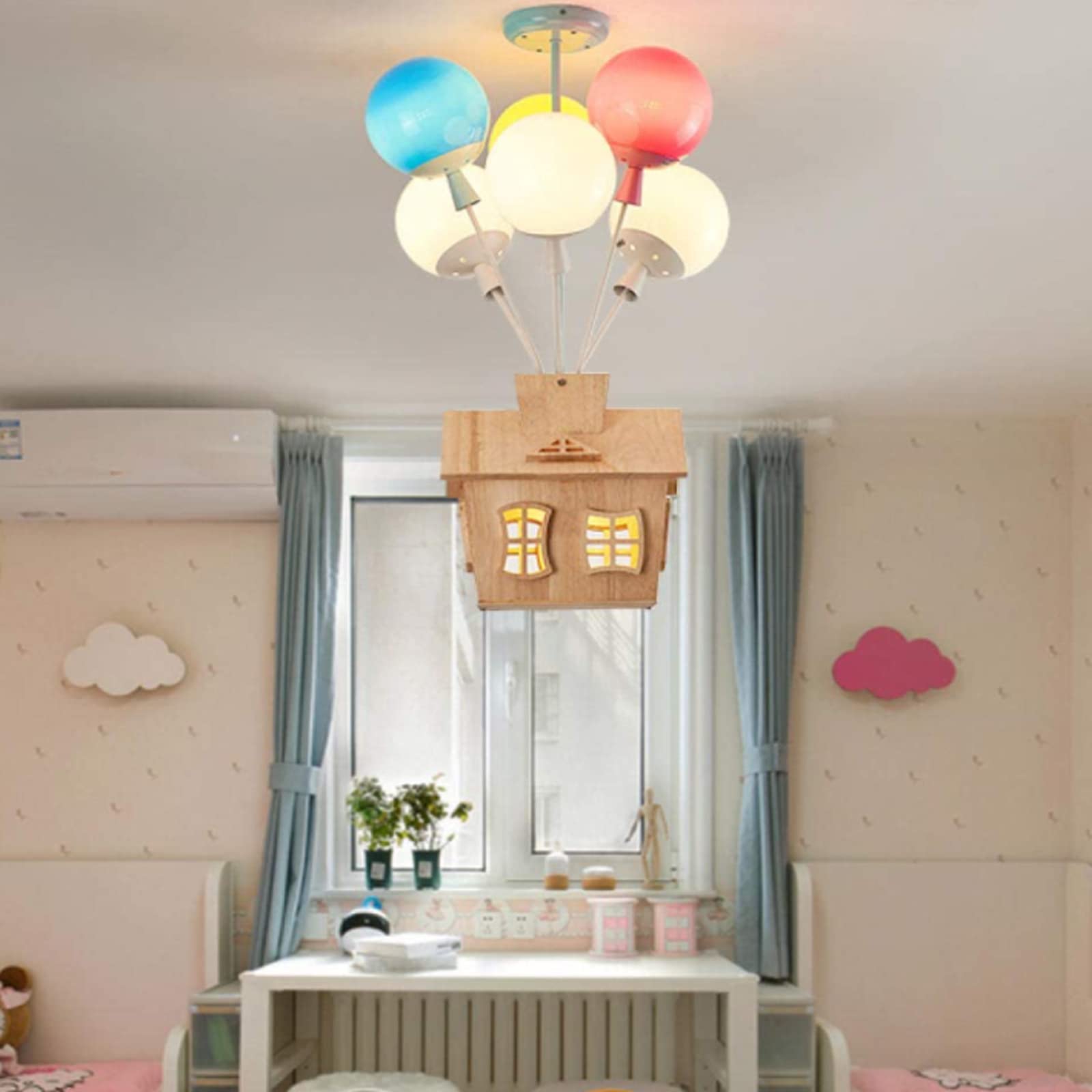 Aria Diseñador Plafón Metal/Madera/Acrílico Dormitorio/Salón