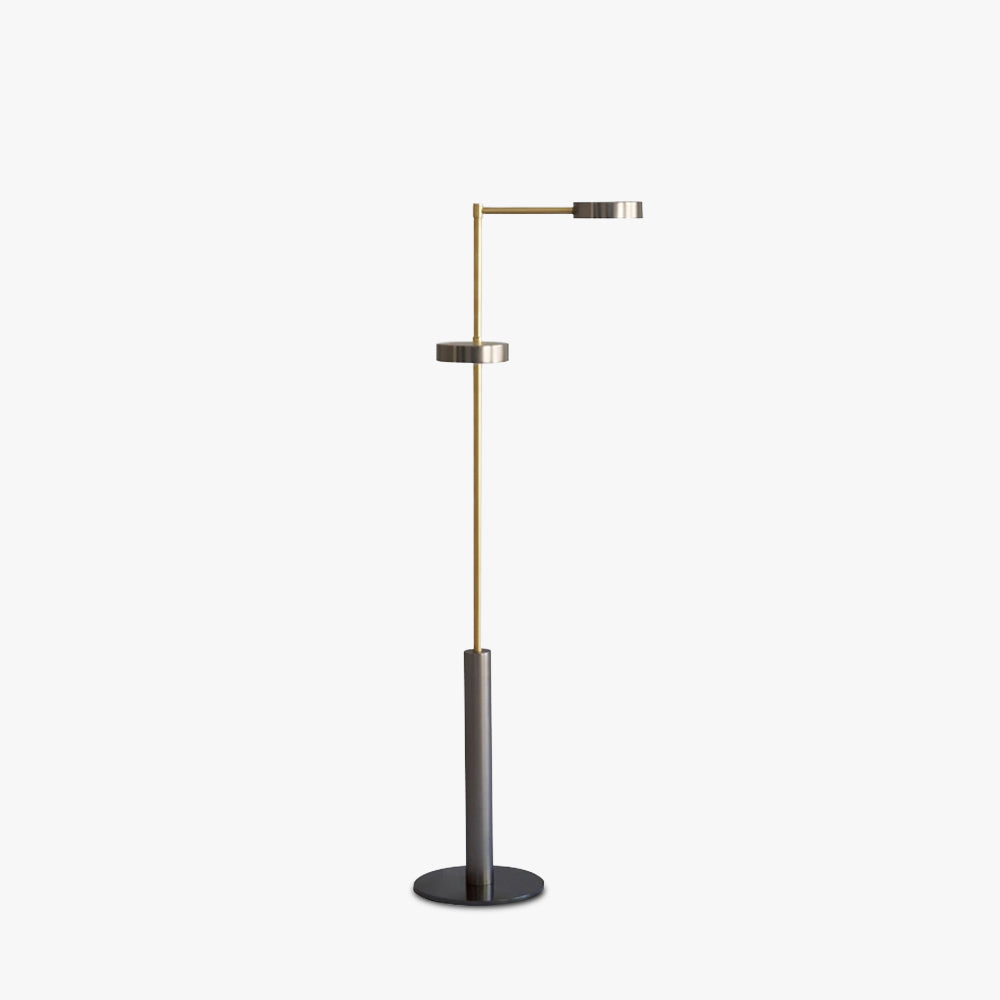 Mira Moderna Minimalista Metal Lámpara de Pie Dorada