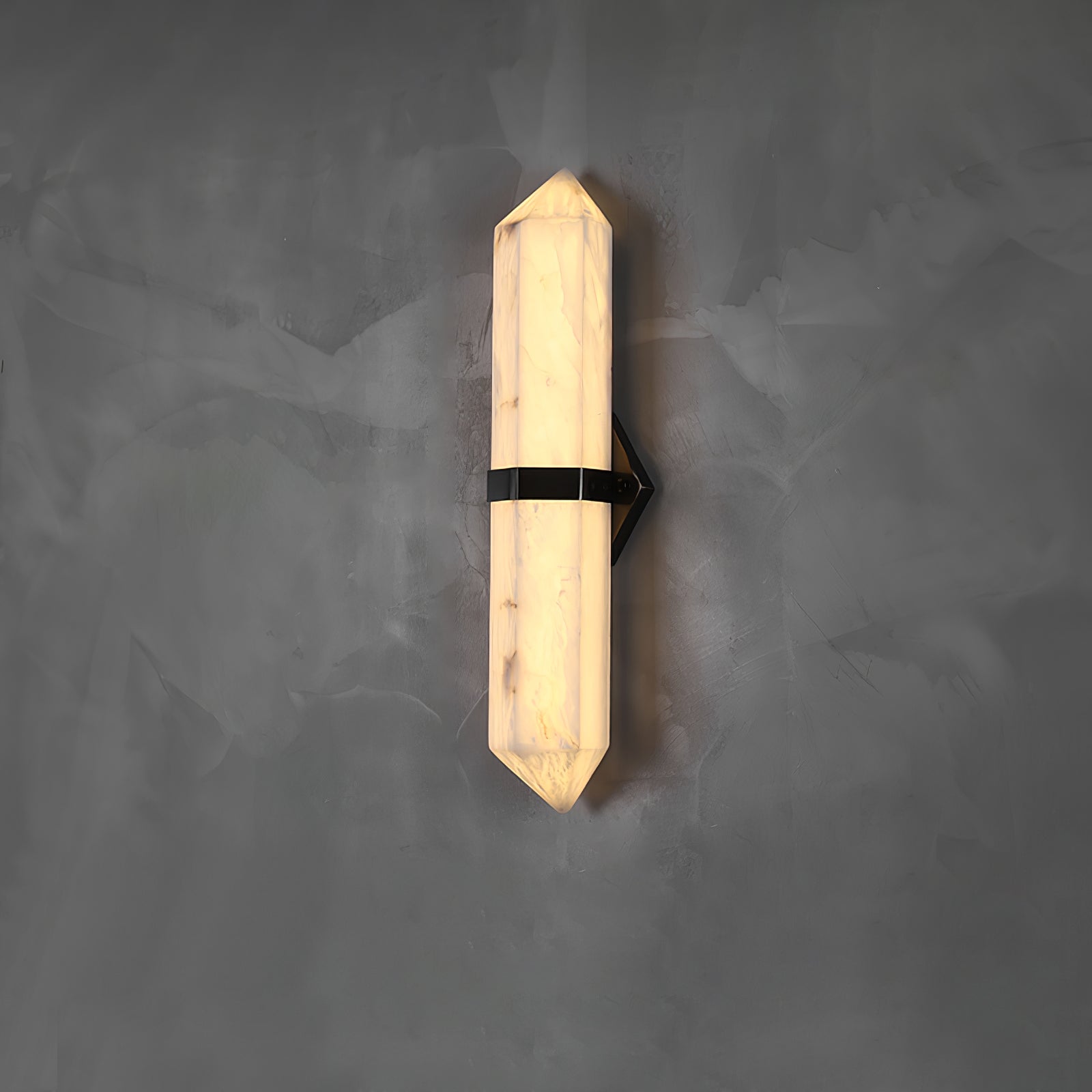 Alabaster Obelisk Wall Sconce - Letslighting