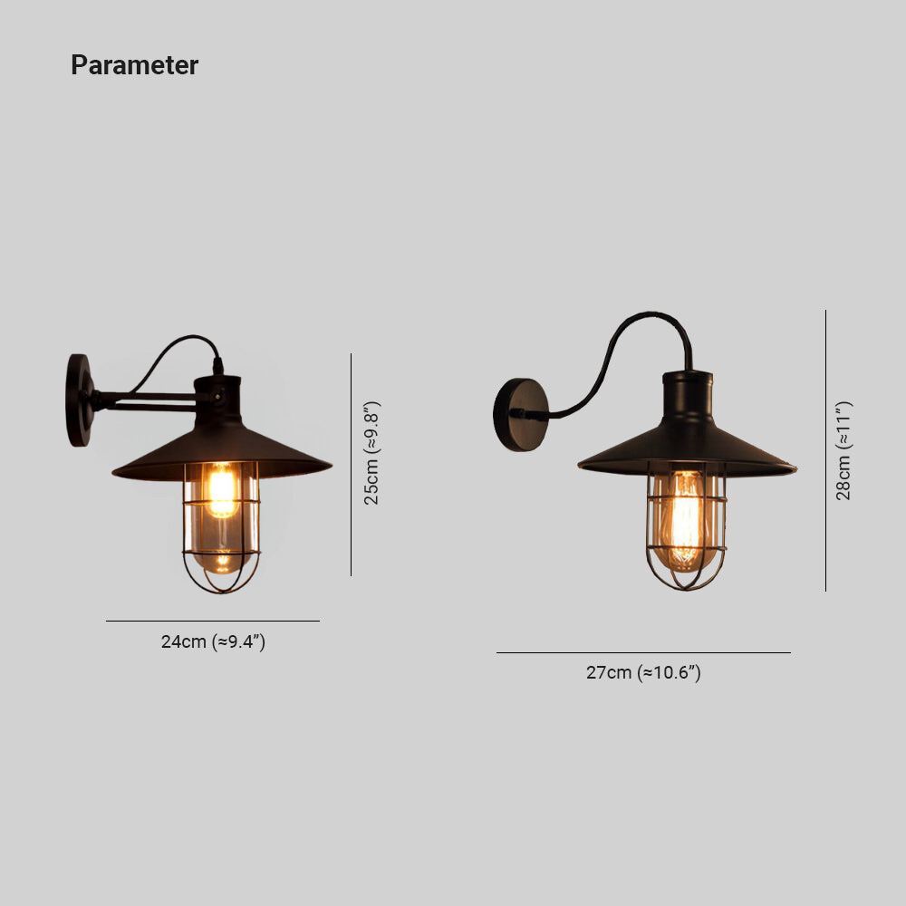 Silva Retro LED Interior Aplique Metal Bar Salón Dormitorio