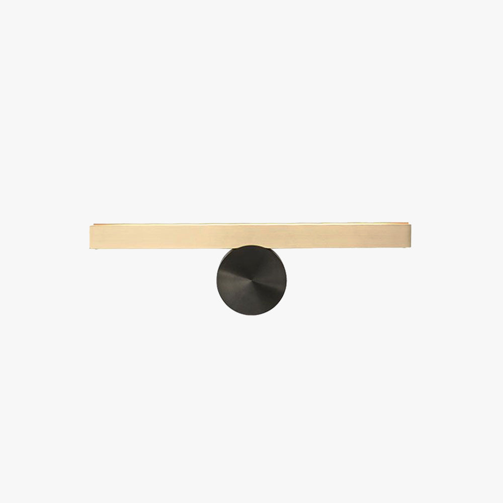 Arisha Moderno Lineal Geometría LED Aplique de Pared Dorado
