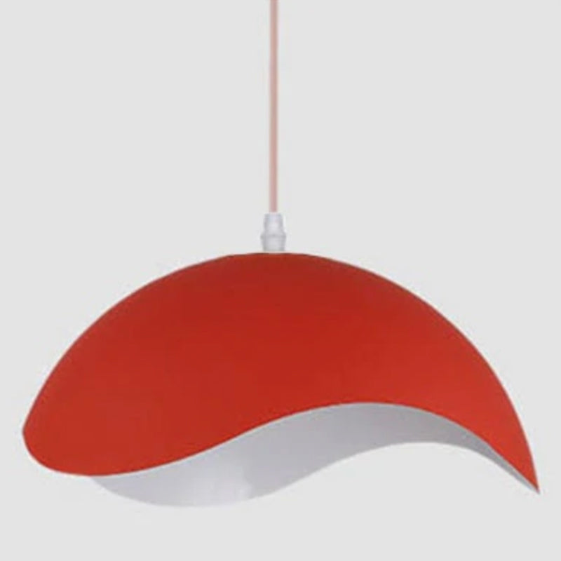 Valentina Decorativa Metal Minimalista Lámpara Colgante Madera