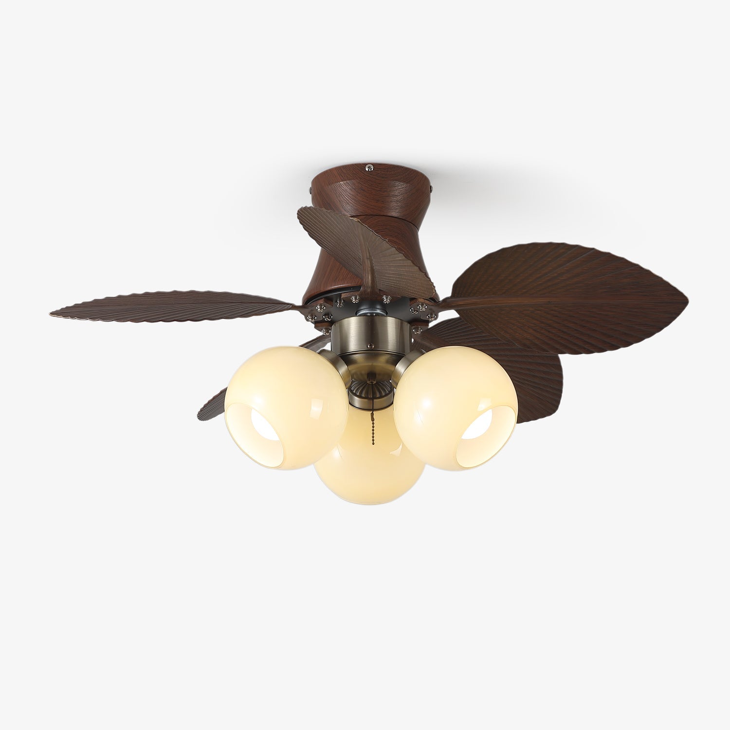 Ventilador de Techo con Luz Walden Roble