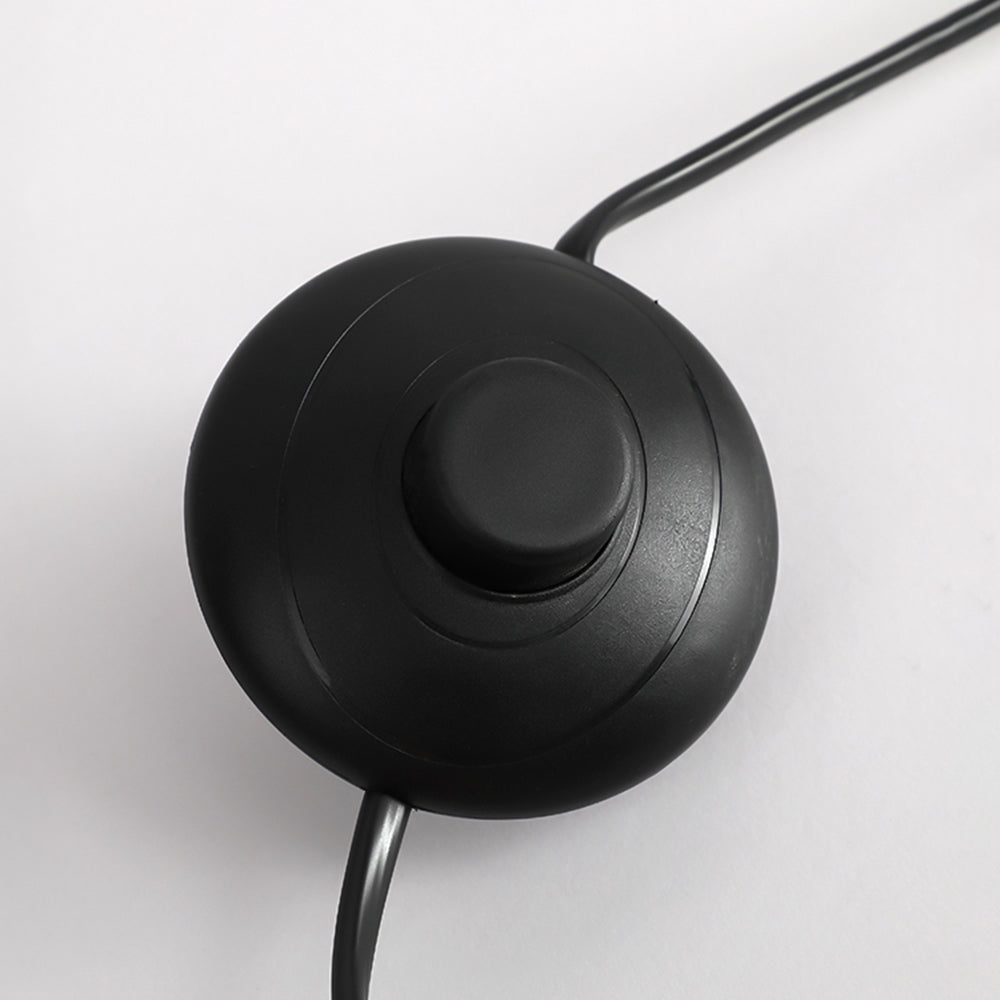 Mira Moderna Minimalista Metal Lámpara de Pie Negra