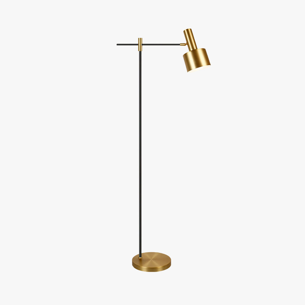 Mira Moderna Simple Metal Lámpara de Pie Dorada