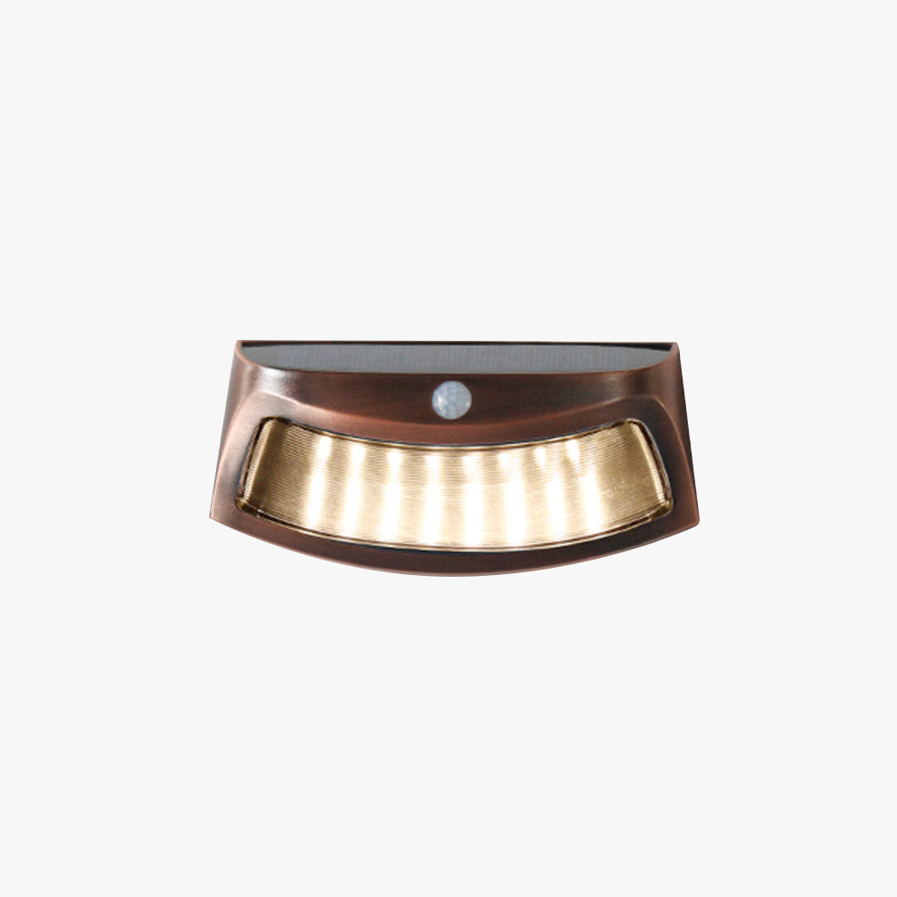 Orr Diseño Rectangular Metal Acrílico Aplique Exterior