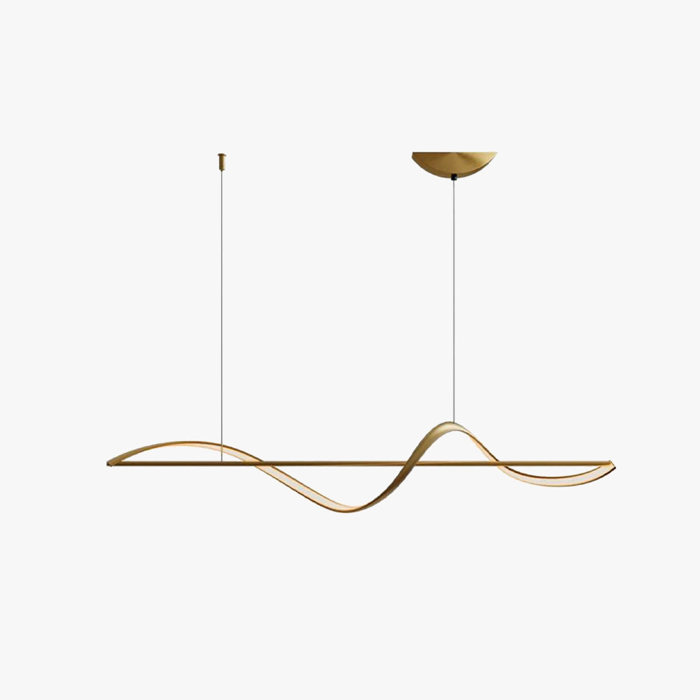 Arisha Diseño Lineal Metal/Acrílico Lámpara Colgante