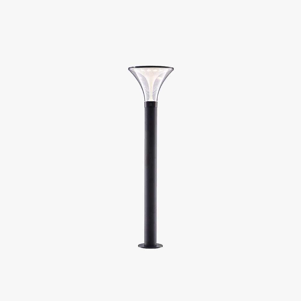 Ray Moderna Cilíndrica Metal Lámpara Exterior Patio
