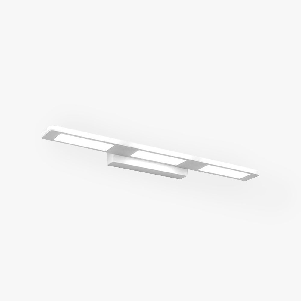 Arisha Moderno Rectángulo Metal/Acrílico LED Aplique de Pared Blanco