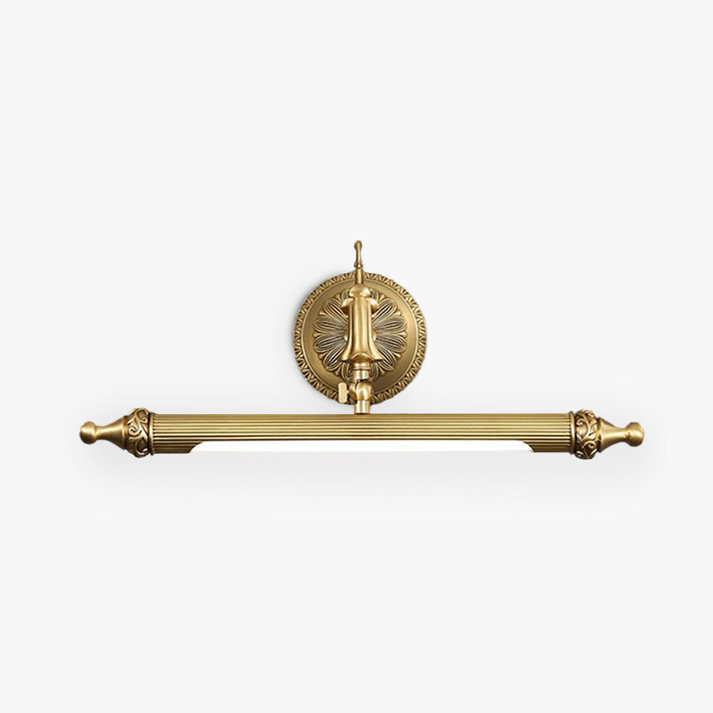 Ray Vintage Lineal Metal/Acrílico Aplique de Pared Dorado