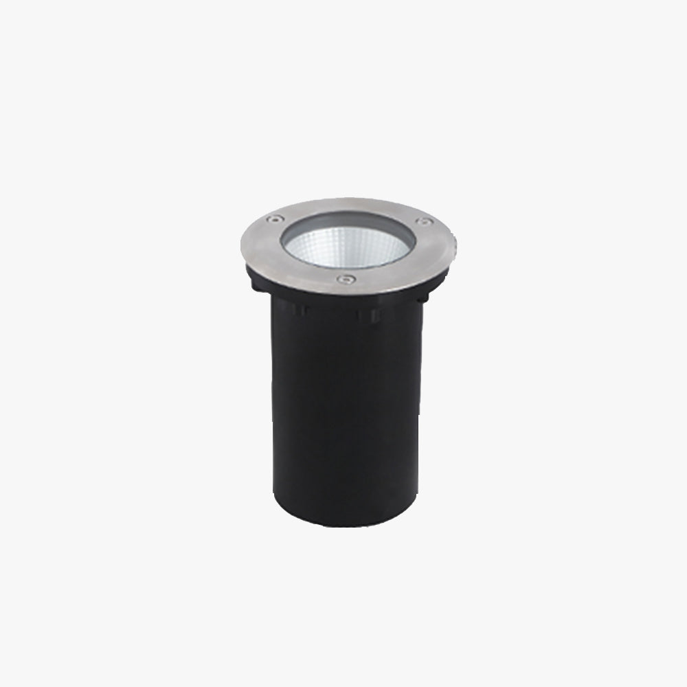 Ray Moderno Cilíndrico Metal Vidrio Lámpara Exterior Patio
