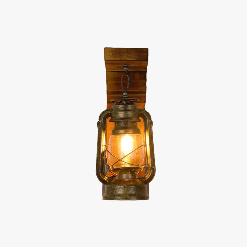 Epoch Lámpara de Pared Epoch Lantern Metal/Madera Restaurante