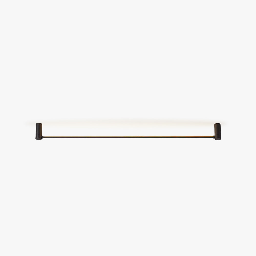 Arisha Moderna Minimalista Lineal Metal Lámpara Colgante Negro