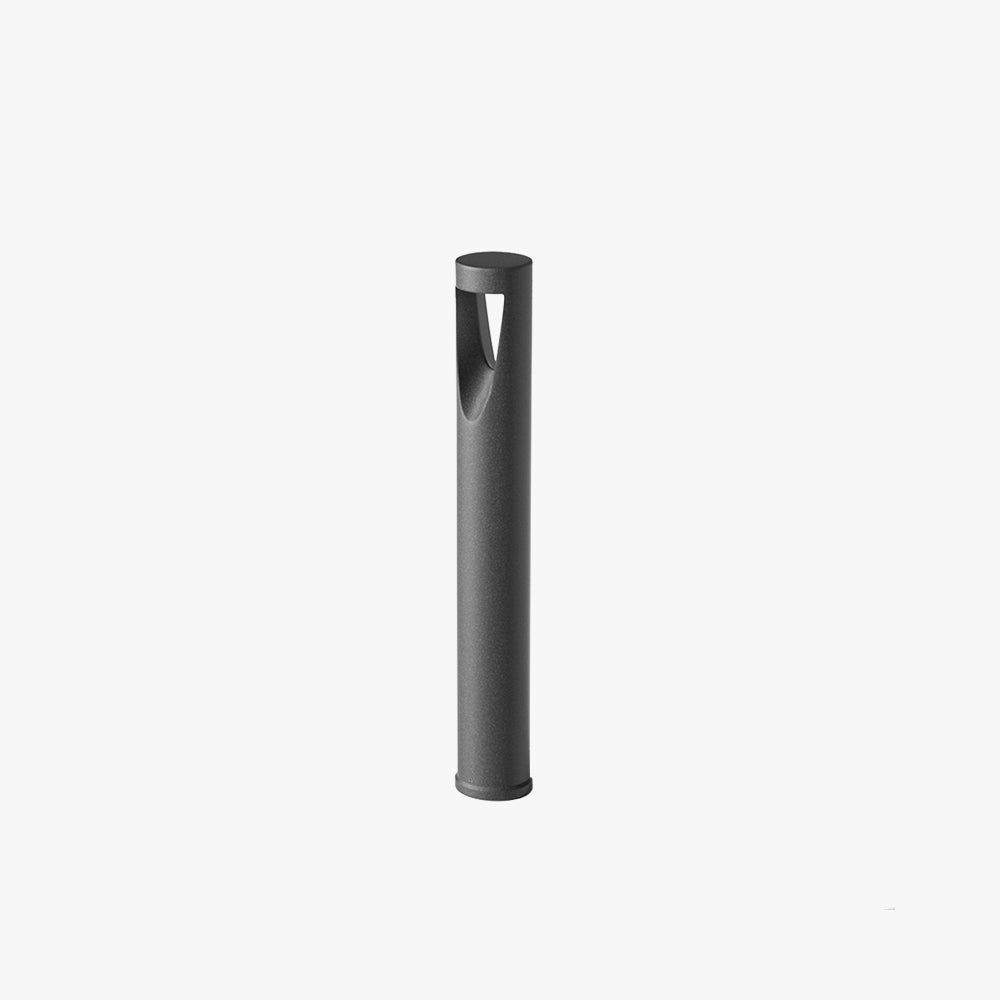 Ray Lámpara De Pie Exterior Moderna Cilíndrica Metal Patio