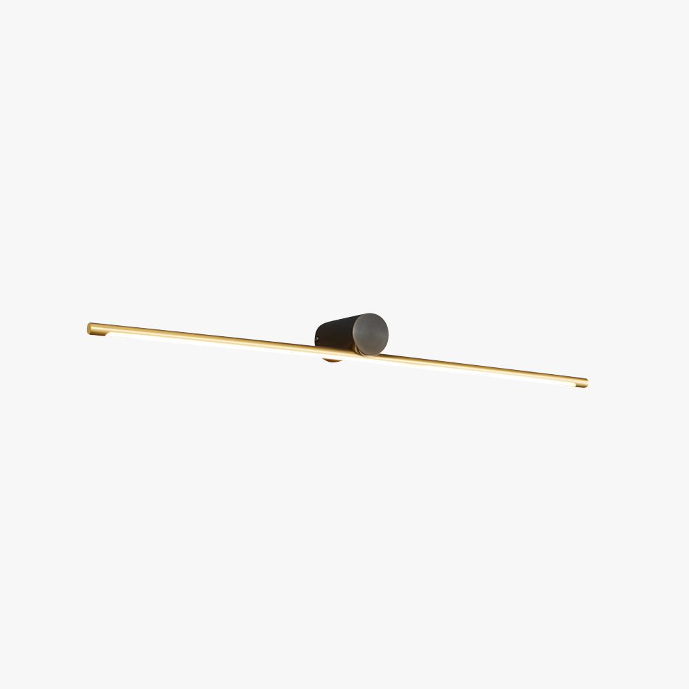 Arisha Minimalista Lineal Acrílico Aplique de Pared Cobre/Dorado
