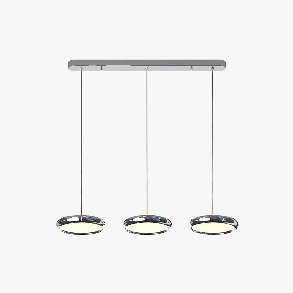Arisha Moderna Metal Minimalista Lámpara Colgante Plata/Ora/Rosa Ora