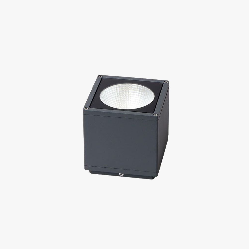 Ray Minimlista Cuadrada Metal Lámpara de Techo Exterior