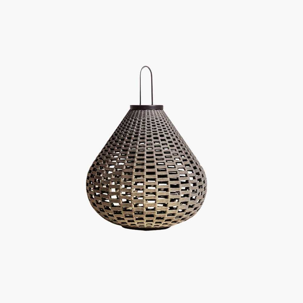 Ray Retro Lámpara de Pie Exterior Farol Metal Patio