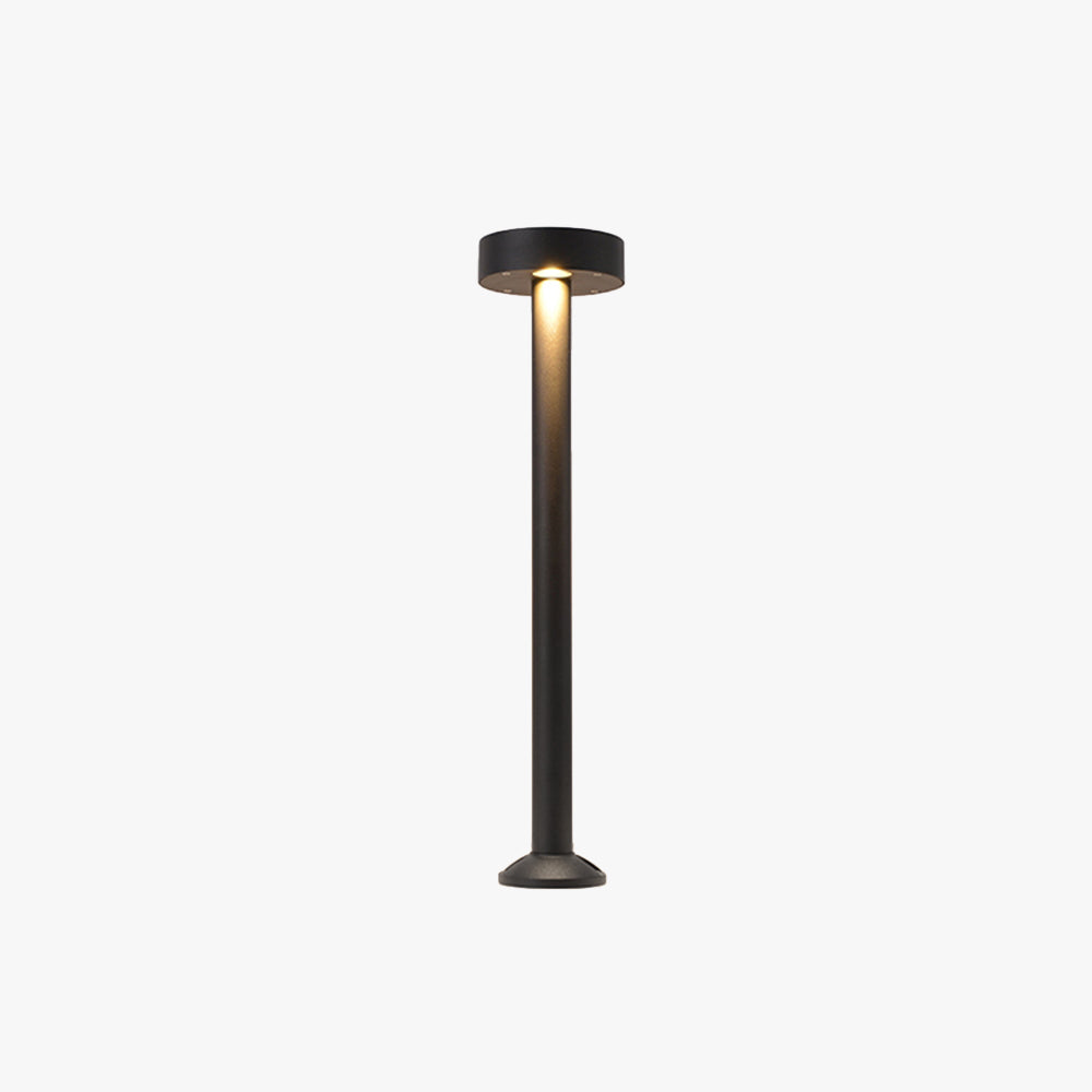 Ray Moderna Lámpara de Pie Exterior Metal Vidrio Patio