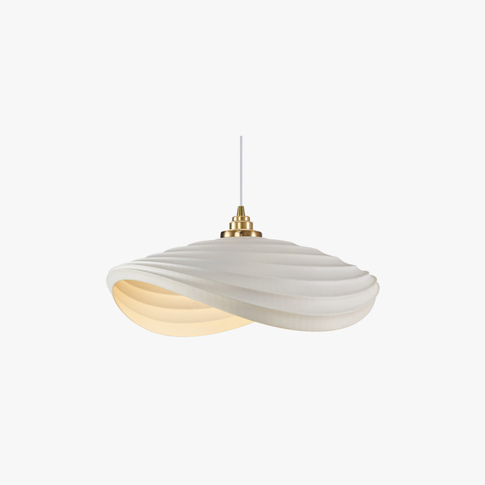 Ritta Nórdica Geométrica Metal/Resina LED Lámpara Colgante Blanca