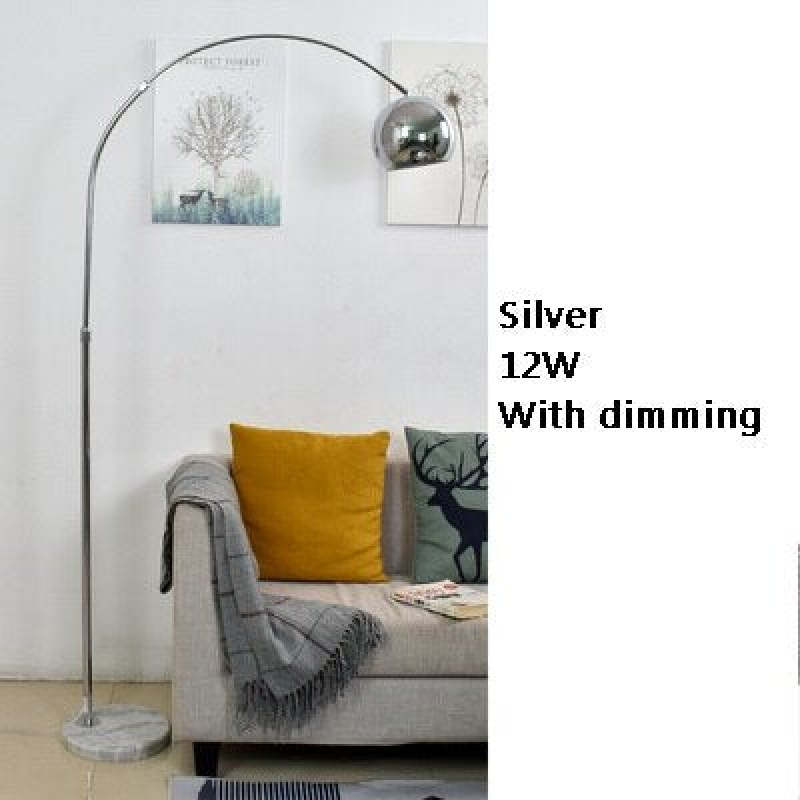 Morandi Moderno Geométrico Metal LED Lámpara de Pie Amarillo/Negro/Azul