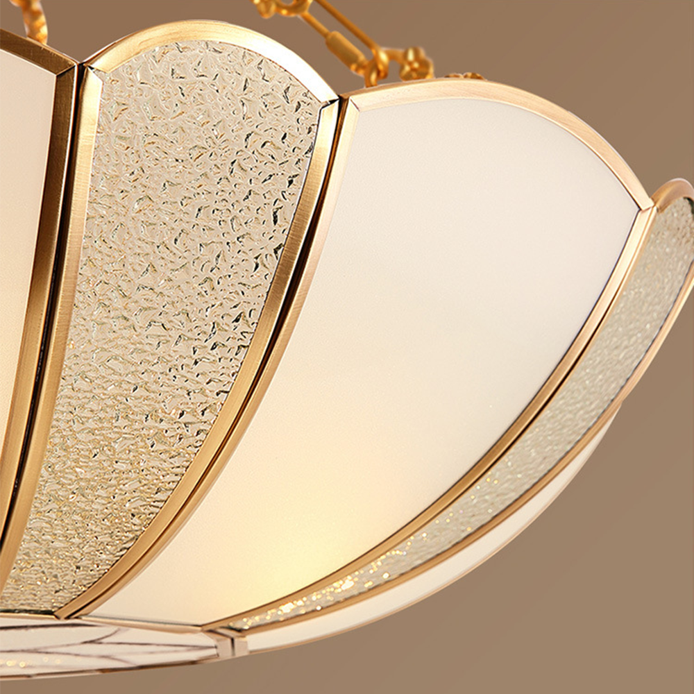 Silva Retro Flor Plafón Lámpara de Techo Metal Vidrio Dormitorio